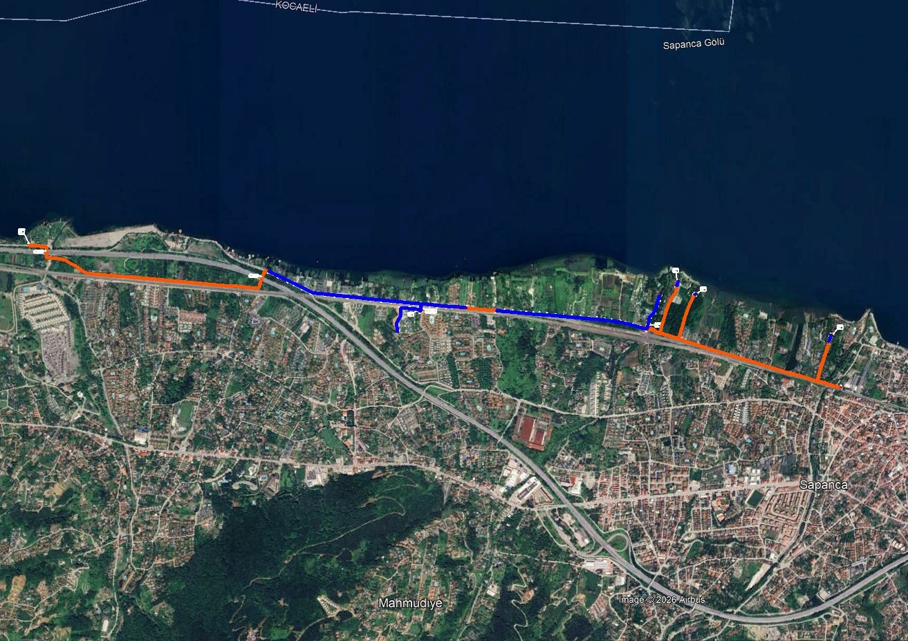 Sapanca’nın altyapı ağı tarihi yatırımlarla örülüyor