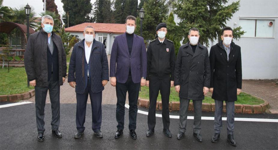 BAŞKAN SOYKAN VE EKİBİNDEN JANDARMAYA ZİYARET