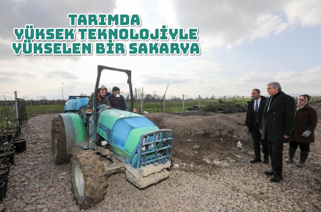 Tarımda yüksek teknolojiyle yükselen bir Sakarya: Yüce ilk rakamları açıkladı