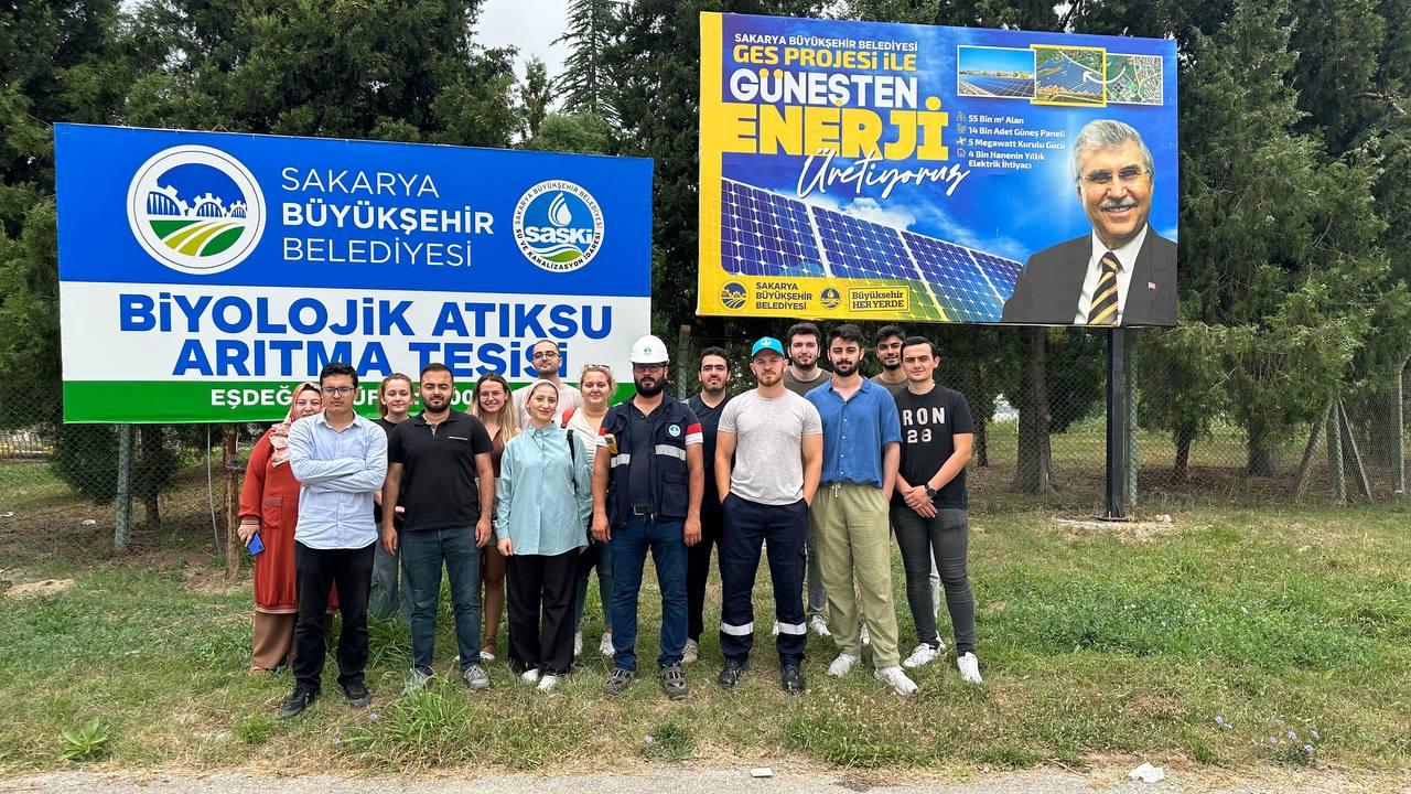 Büyükşehir Belediyesi arıtma tesisleri bu sefer tıp öğrencilerini ağırladı