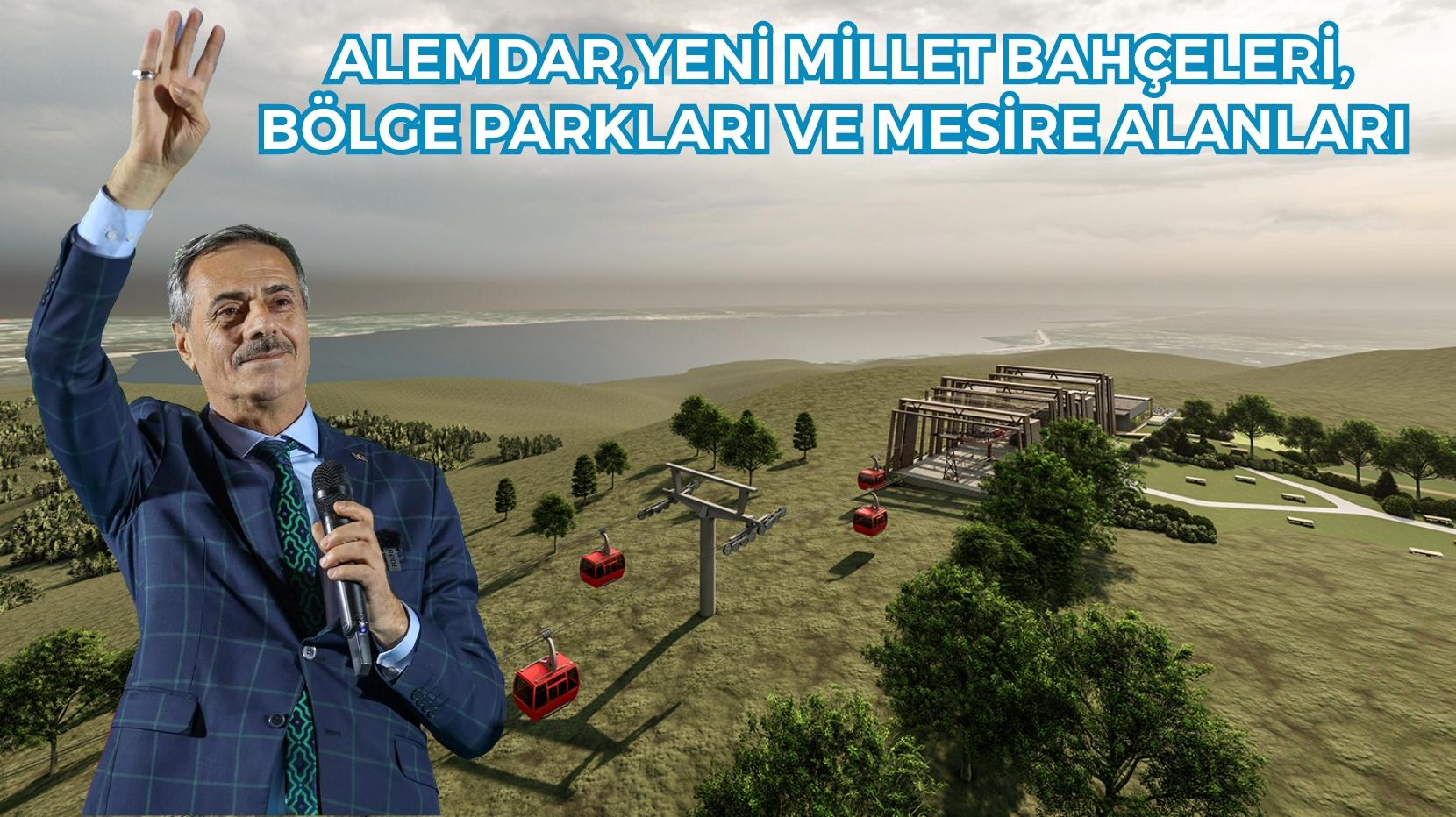Yeni millet bahçeleri, bölge parkları ve mesire alanları… “Şehrimizde yeşil dönüşümü birlikte başaracağız”