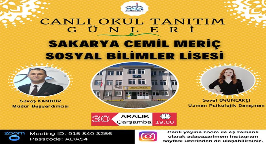 “CANLI OKUL TANITIM GÜNLERİ” DEVAM EDİYOR