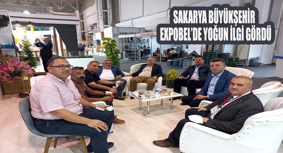 Sakarya Büyükşehir EXPOBEL’de yoğun ilgi gördü