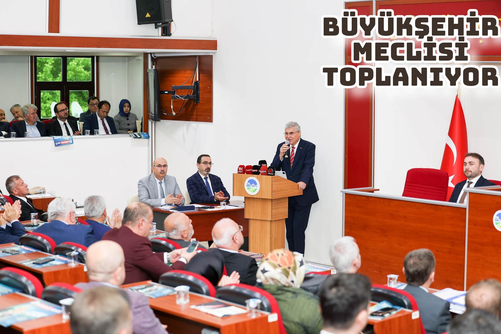 Büyükşehir meclisi toplanıyor