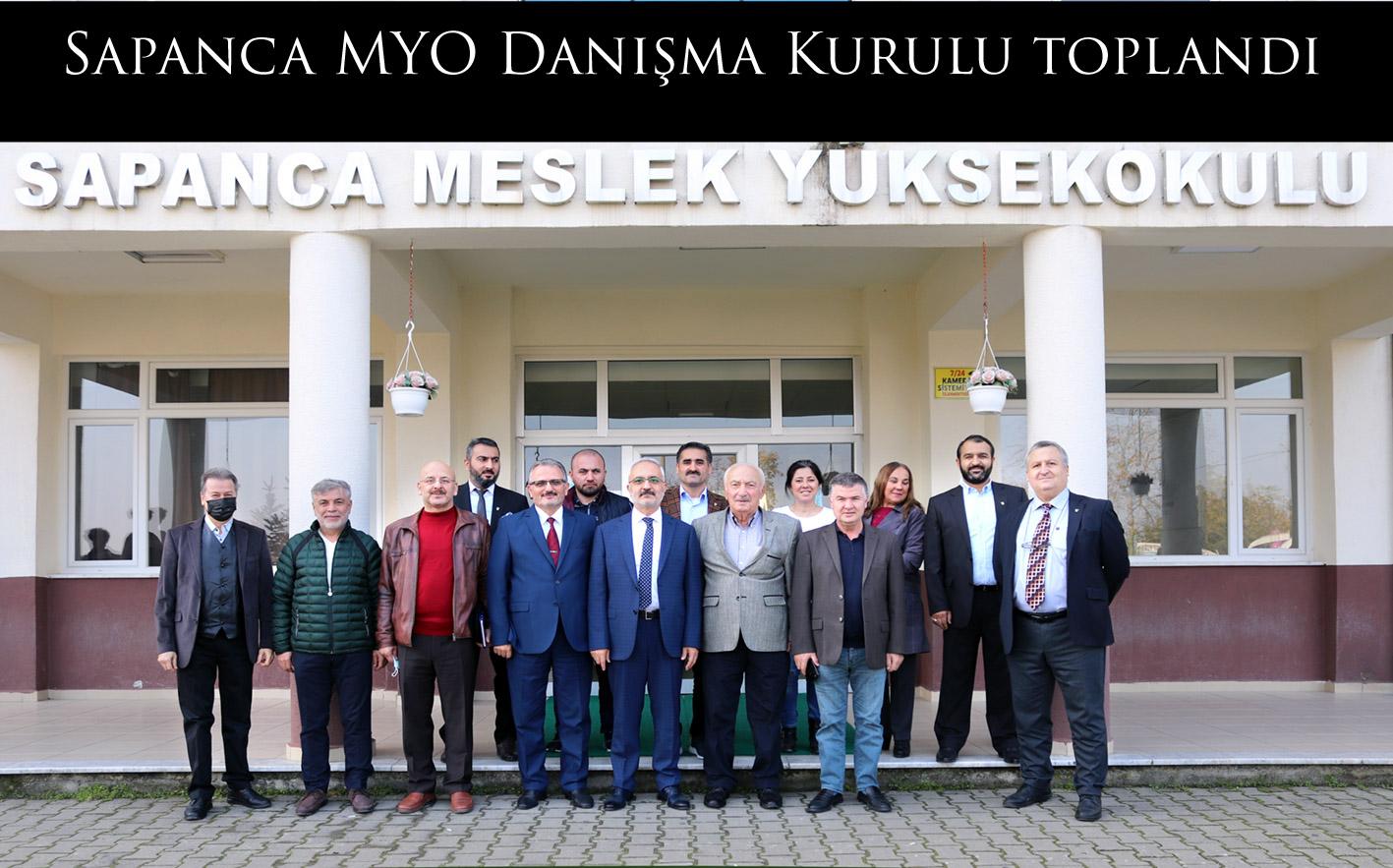 Sapanca MYO Danışma Kurulu toplandı