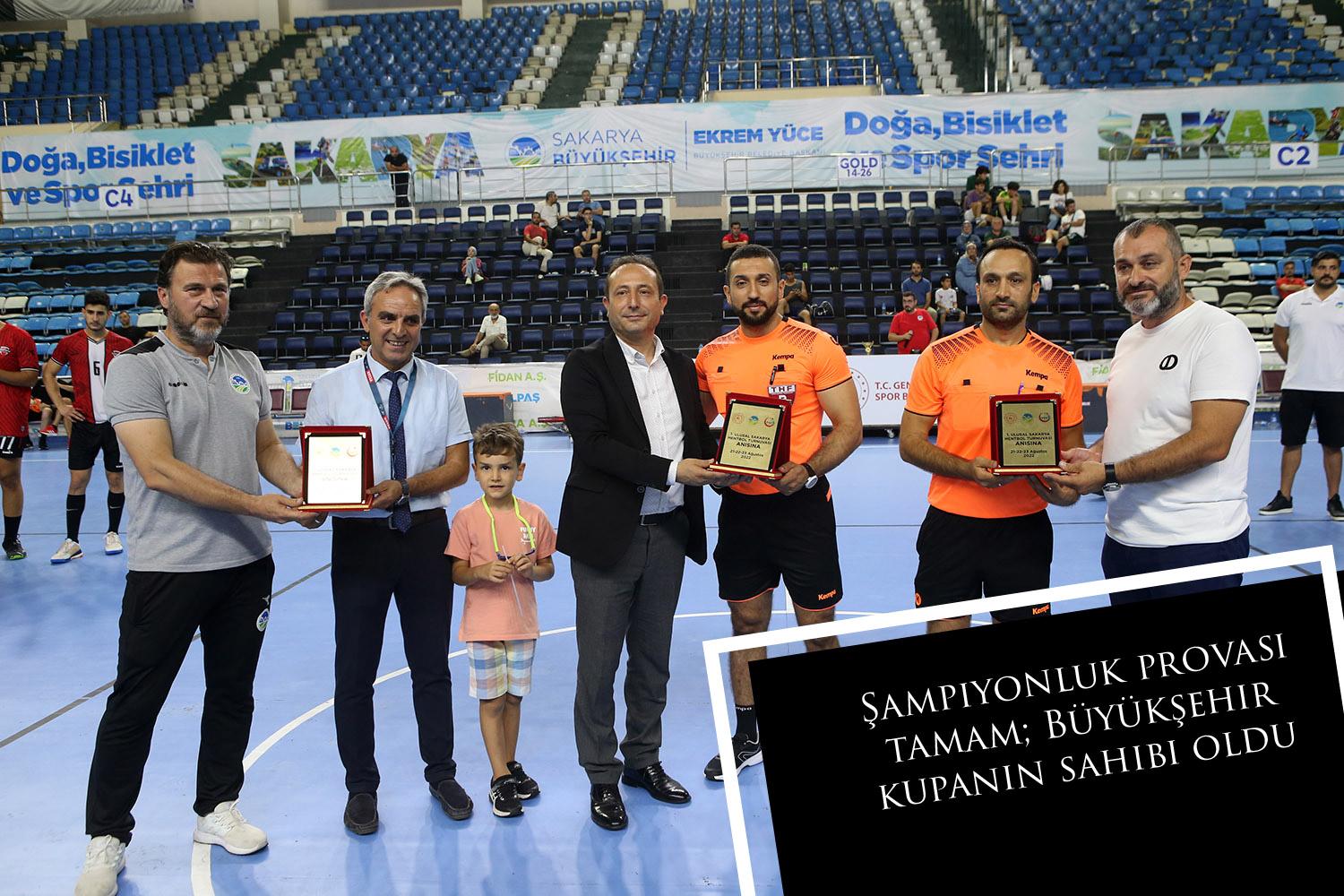 Şampiyonluk provası tamam; Büyükşehir kupanın sahibi oldu