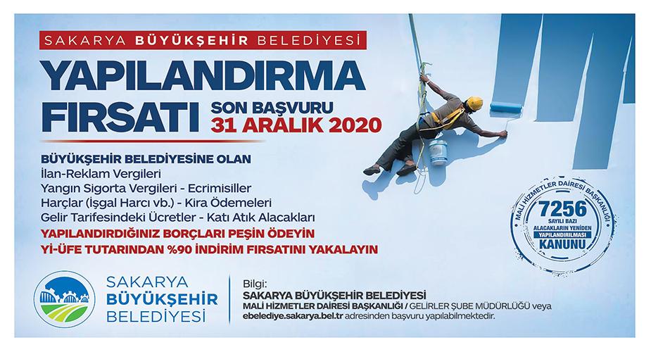 Büyükşehir’de Taksitlendirme Fırsatı