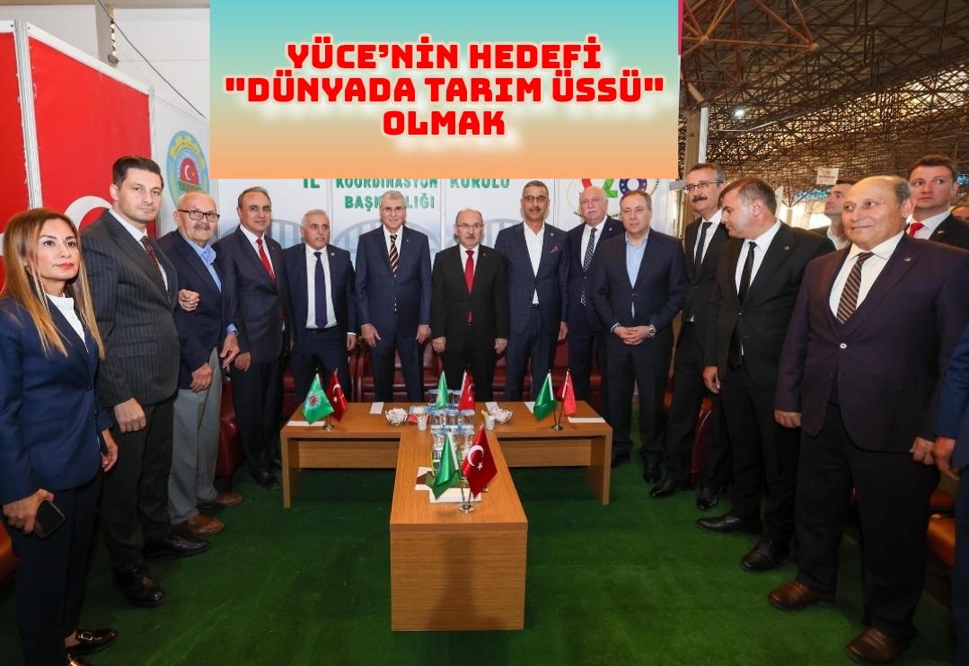 Yüce'nin hedefi 