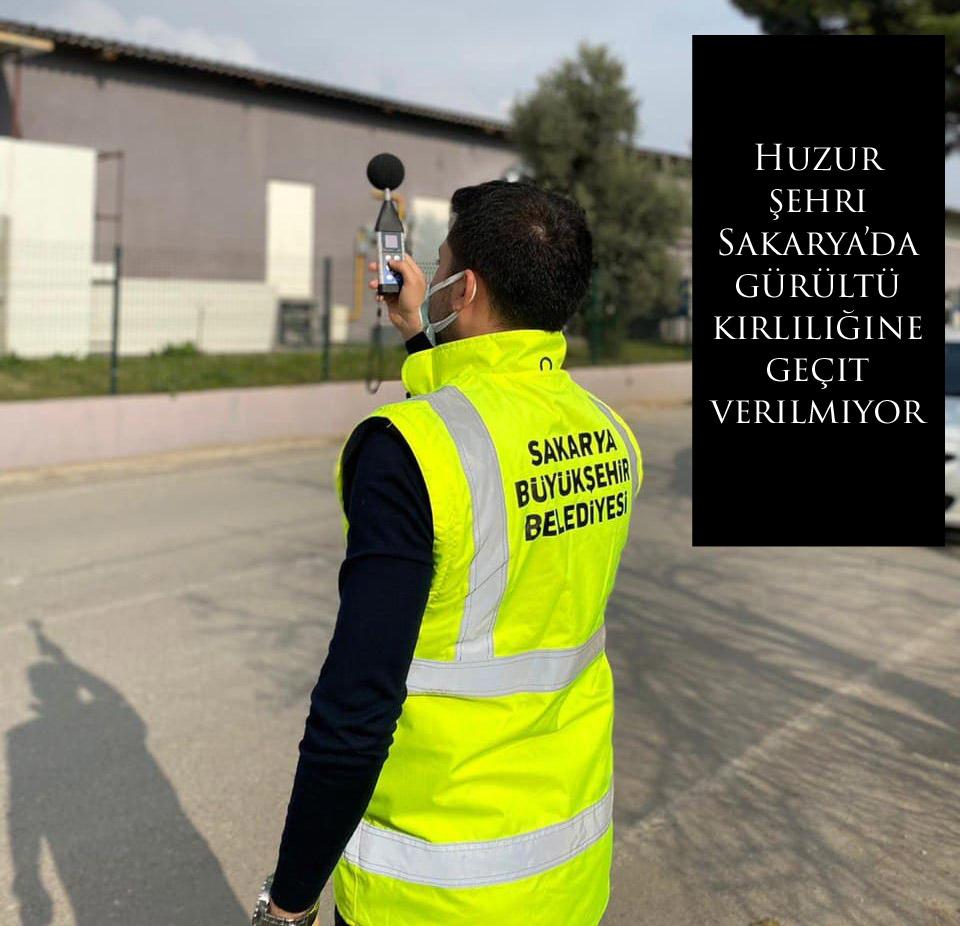 Huzur şehri Sakarya’da gürültü kirliliğine geçit verilmiyor