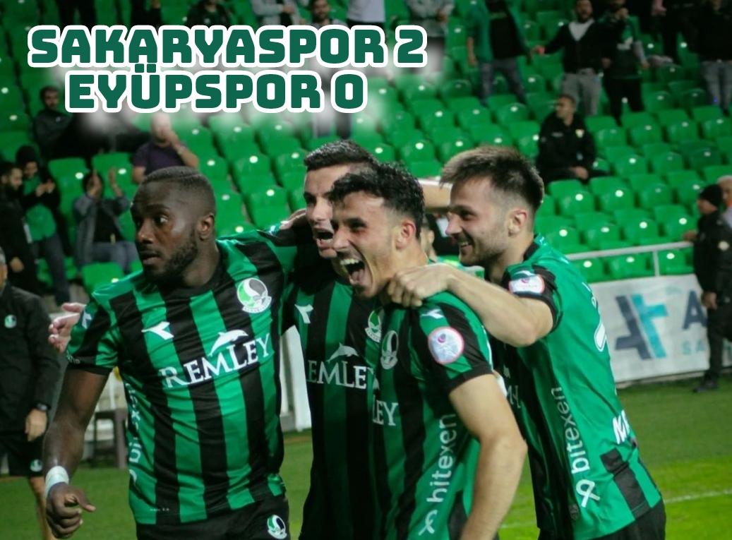 Sakaryaspor 2 Eyüpspor 0  