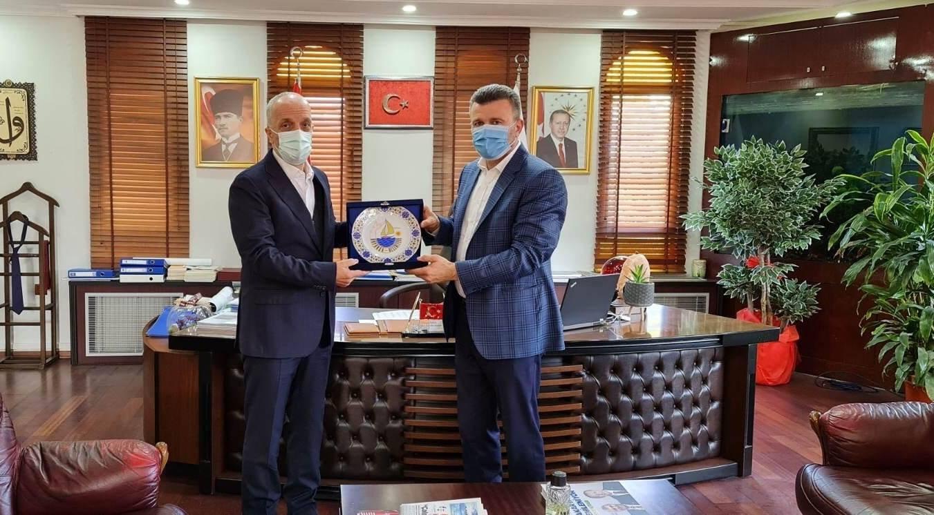 Başkan Ergün Atalay’dan, Başkan Özcan Özen’ Ziyaret