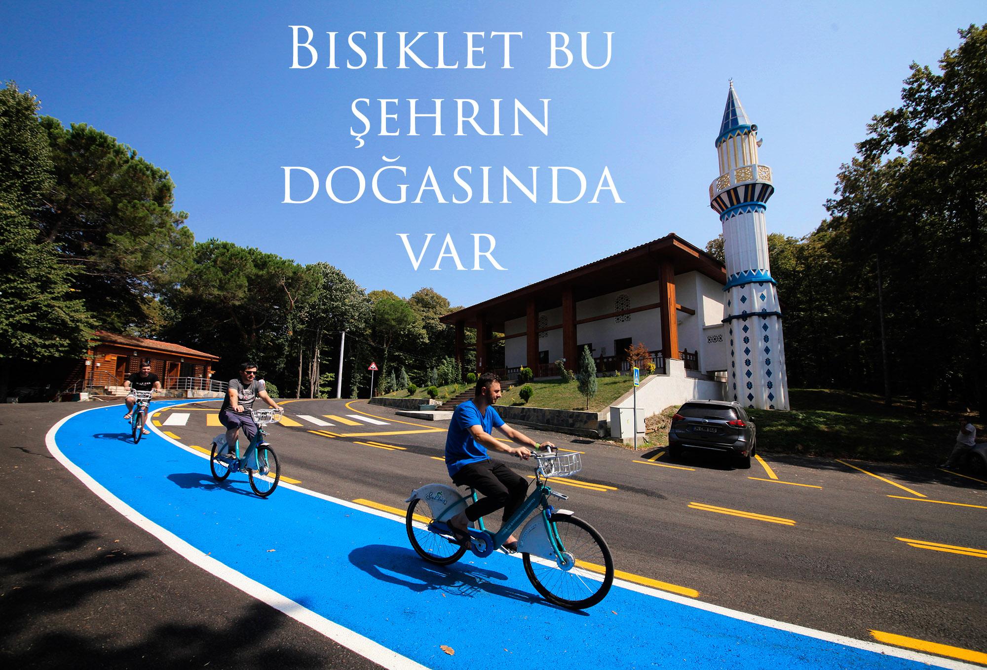 Bisiklet bu şehrin doğasında var