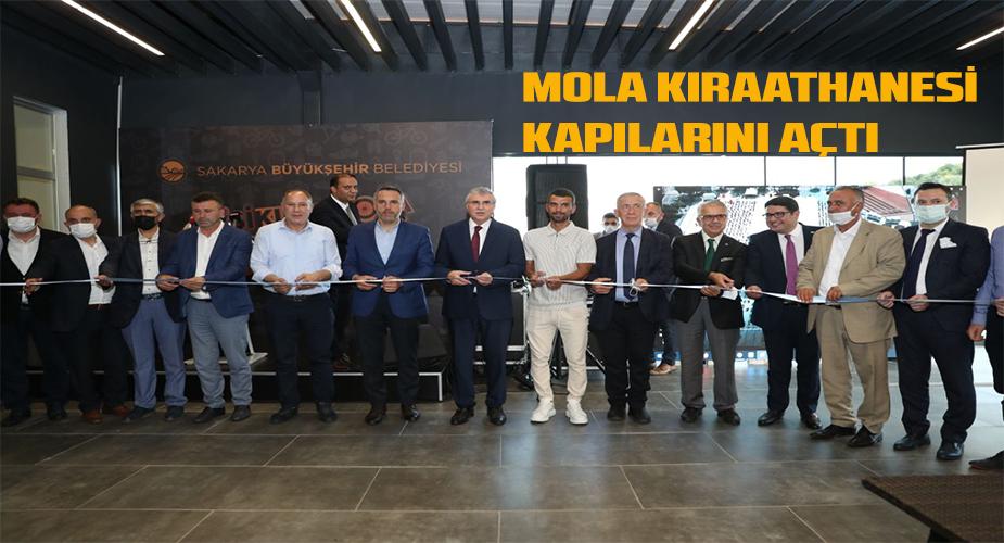 Şampiyonların ve gençlerin tesisi Mola Kıraathanesi kapılarını açtı
