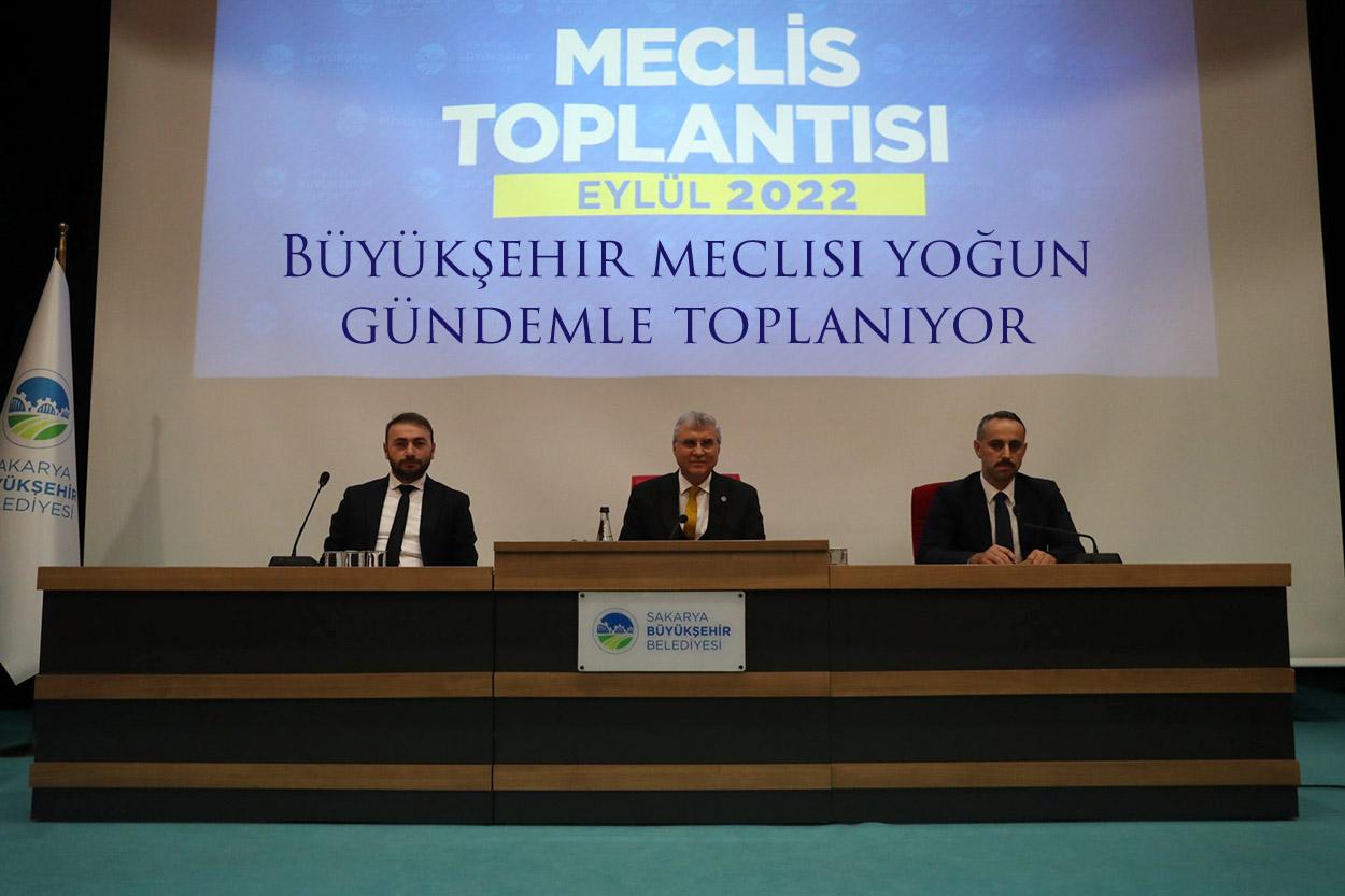 Büyükşehir meclisi yoğun gündemle toplanıyor