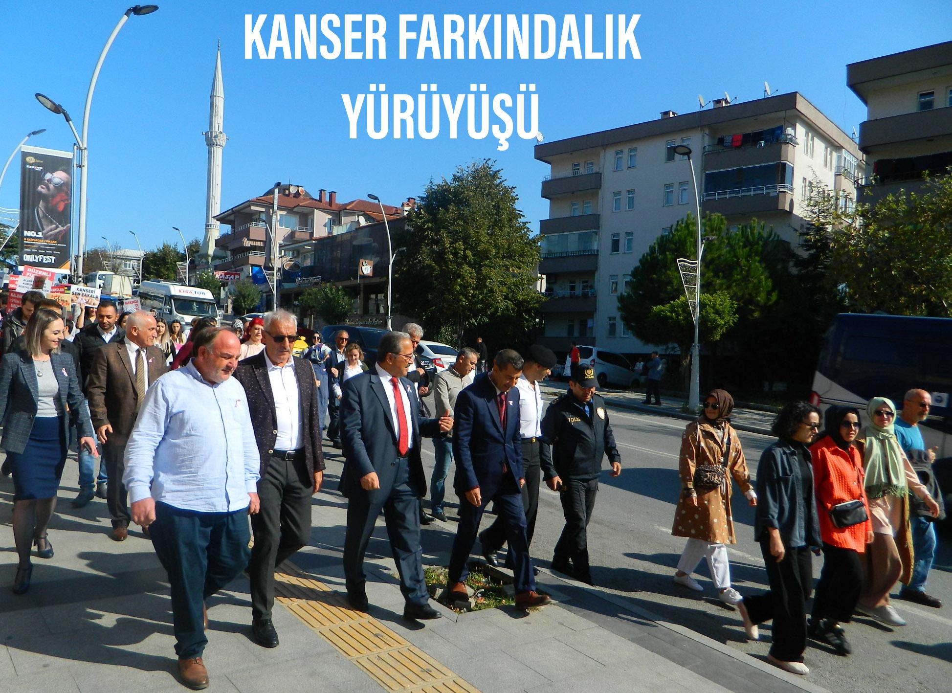 KANSER FARKINDALIK YÜRÜYÜŞÜ