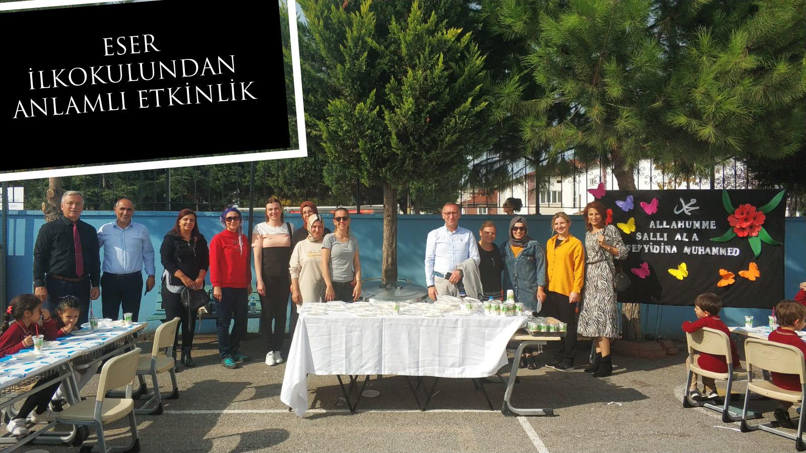 ESER İLKOKULU'NDAN ANLAMLI ETKİNLİK