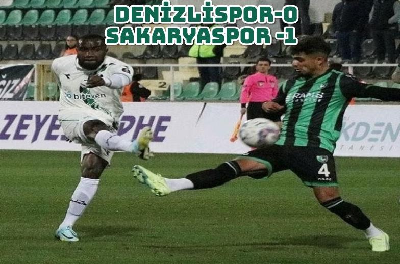 Denizlispor 0 Sakaryaspor 1  