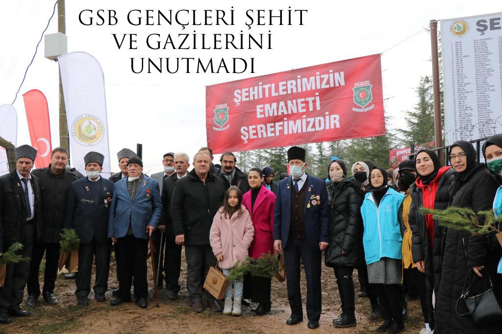 GSB GENÇLERİ ŞEHİT VE GAZİLERİNİ UNUTMADI