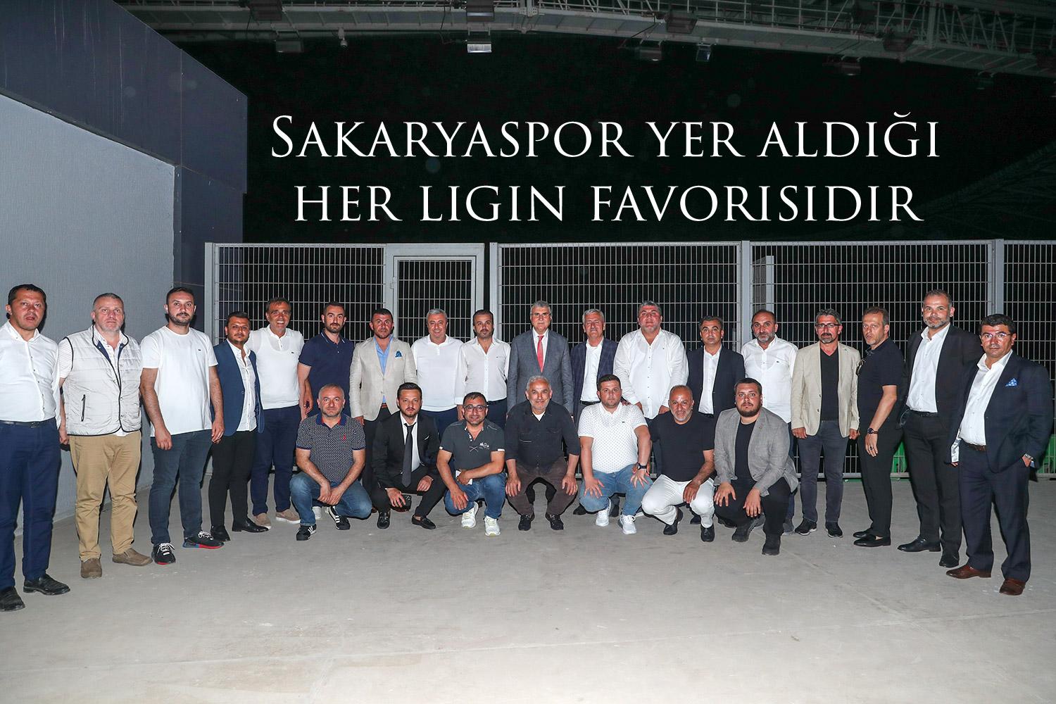 Sakaryaspor yer aldığı her ligin favorisidir