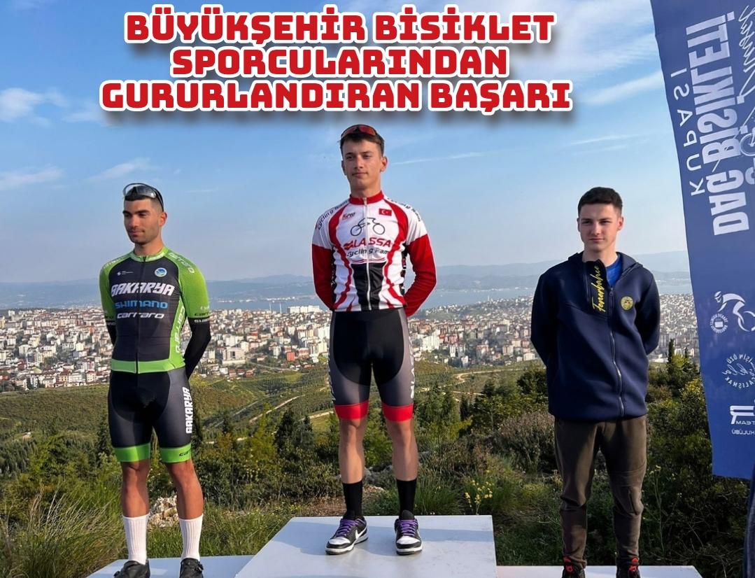 Büyükşehir bisiklet sporcularından gururlandıran başarı 