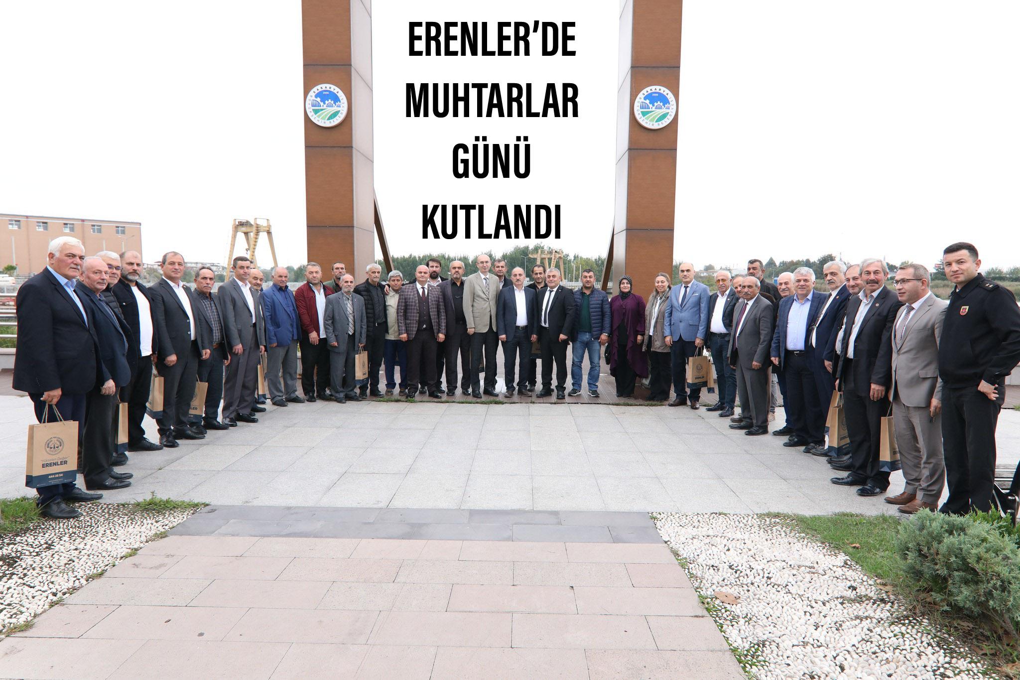 ERENLER’DE MUHTARLAR GÜNÜ KUTLANDI
