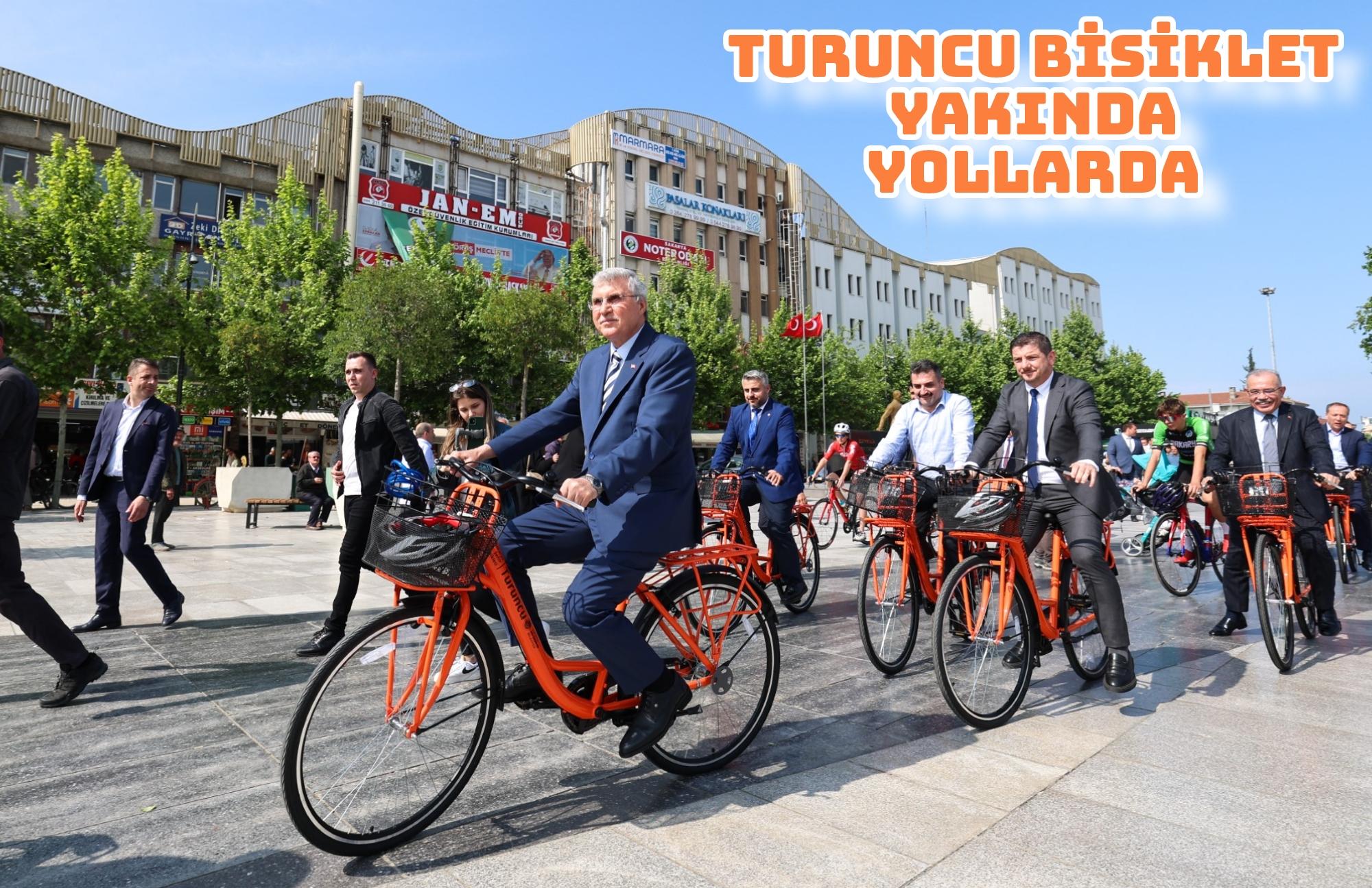 Büyükşehir’den bisiklette yepyeni bir hamle: Turuncu Bisiklet yakında yollarda