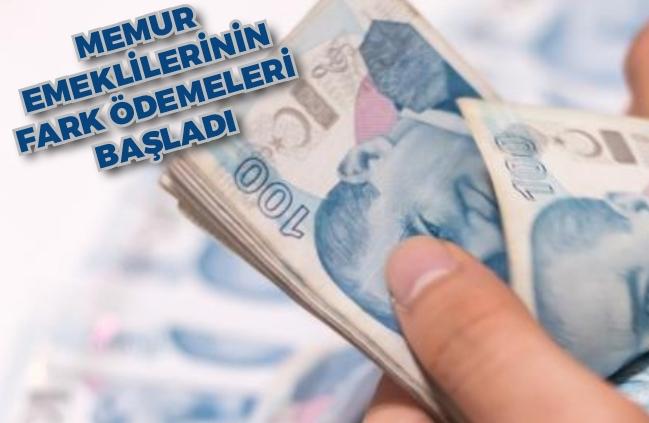 Memur emeklilerinin fark ödemeleri başladı