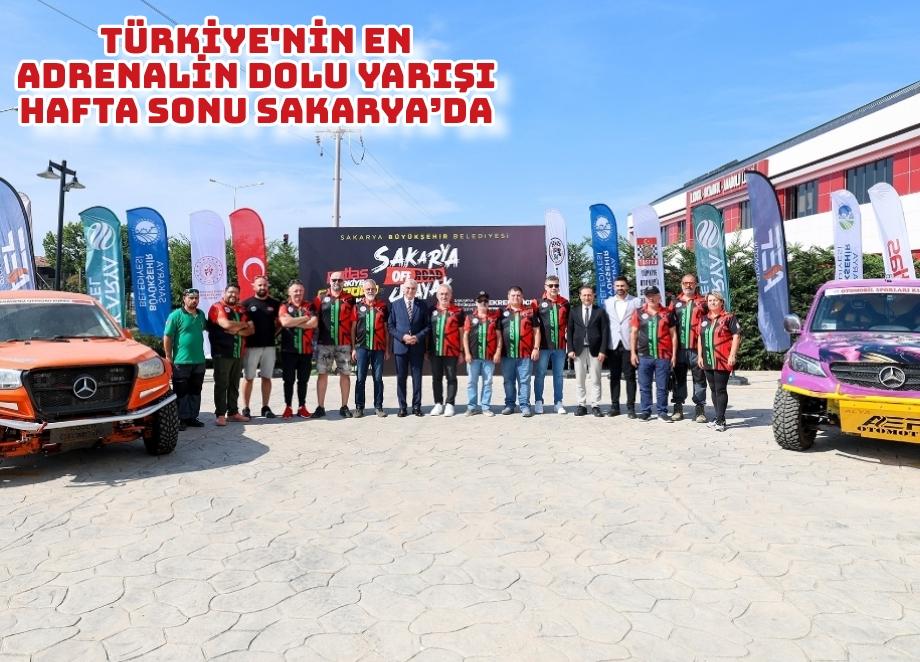 Türkiye’nin en adrenalin dolu yarışı hafta sonu Sakarya’da: Başkan Yüce’den sporseverlere davet 