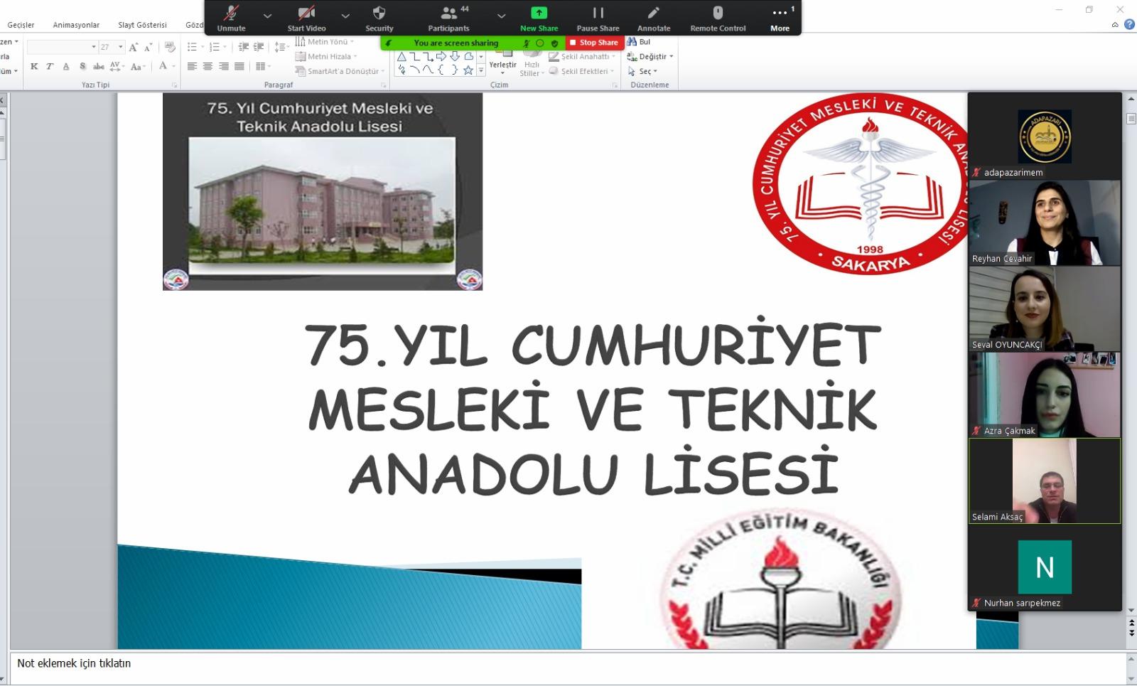 ADAPAZARI MEM “CANLI OKUL TANITIM GÜNLERİ” DEVAM EDİYOR