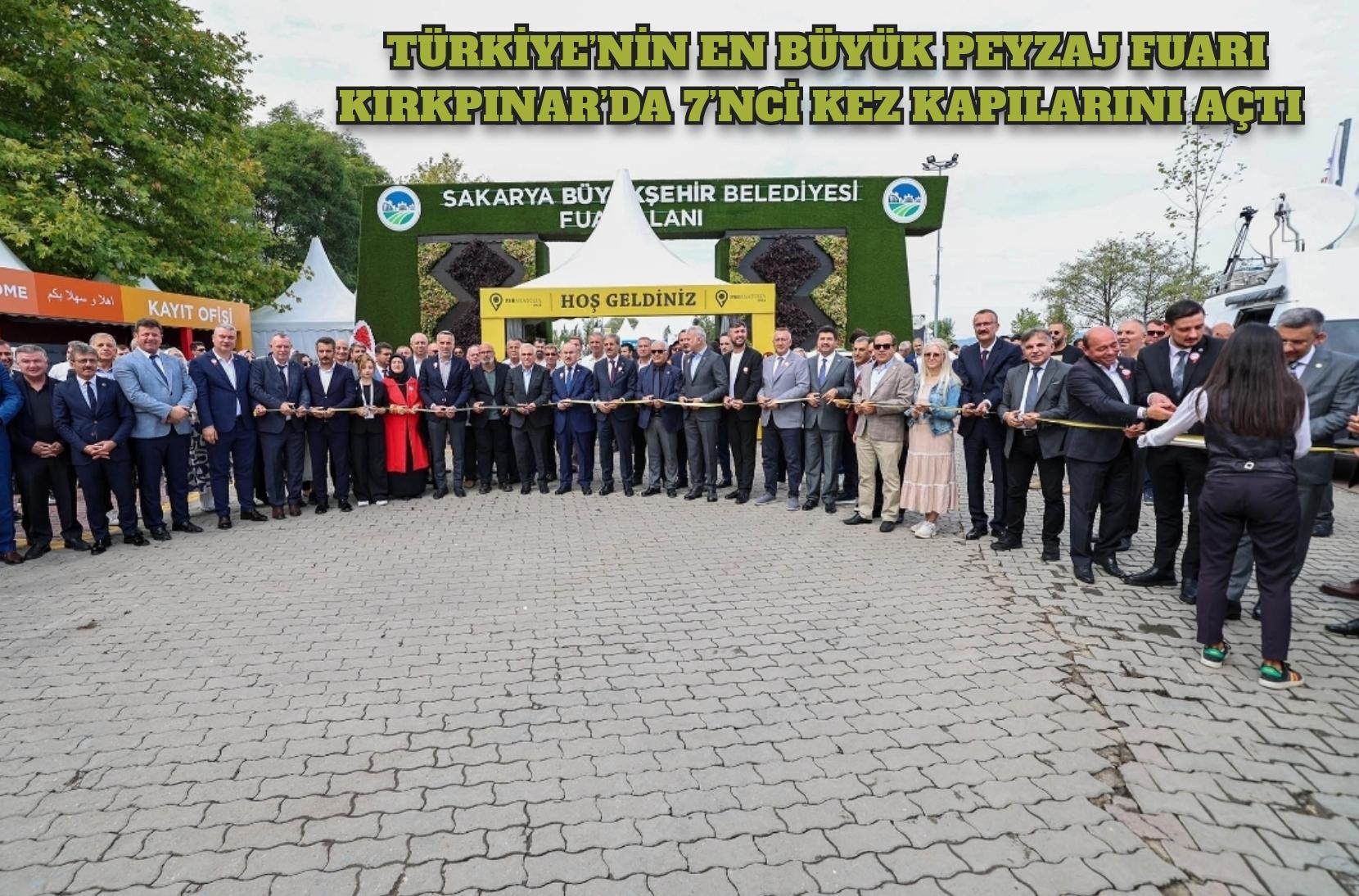 Türkiye’nin en büyük peyzaj fuarı Kırkpınar’da 7’nci kez kapılarını açtı: Başkan Yusuf Alemdar’dan ‘şehre yakışır’ vurgusuyla yeni proje müjdesi