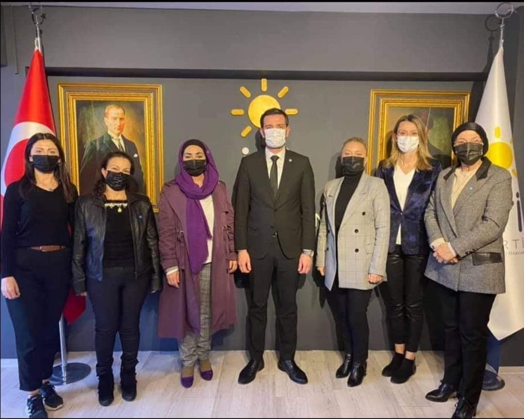 İYİ Parti Divan Kurulu Üyeleri İlçe Teşkilat Başkanlarını Ziyaret Etti