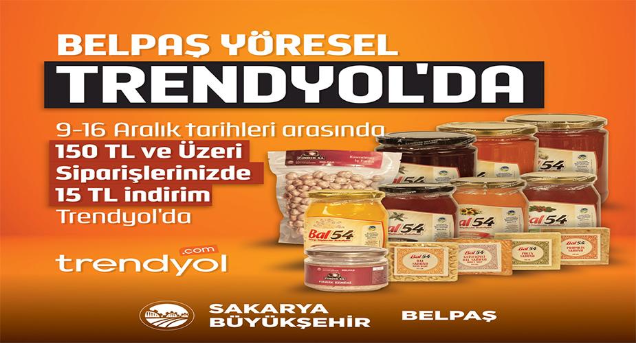 BELPAŞ yöresel ürünleri Trendyol’da