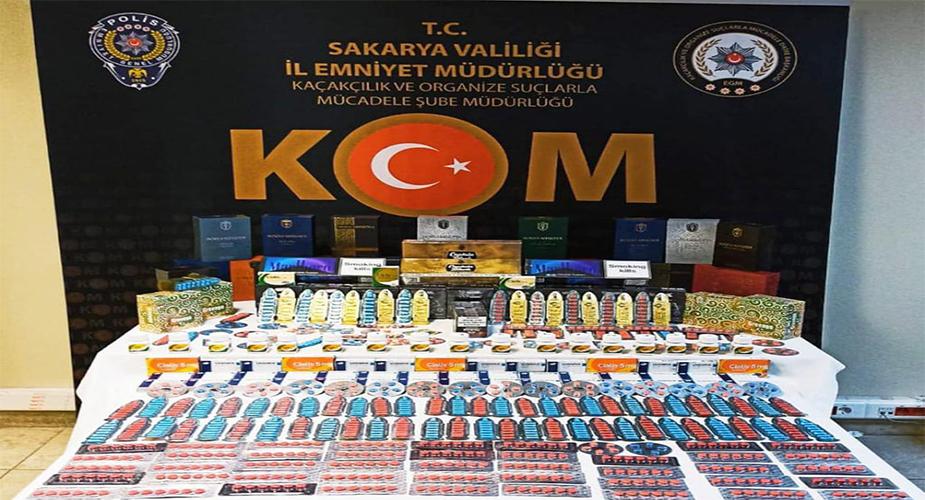 Sakarya İl Emniyet Müdürlüğü Kaçakçılık ve Organize Suçlarla Mücadele Şube Müdürlüğü Ekiplerince 2021 yılı Ocak Ayında Kaçakçılık ve Suç Örgütlerine Yönelik Yapılan Çalışmalar