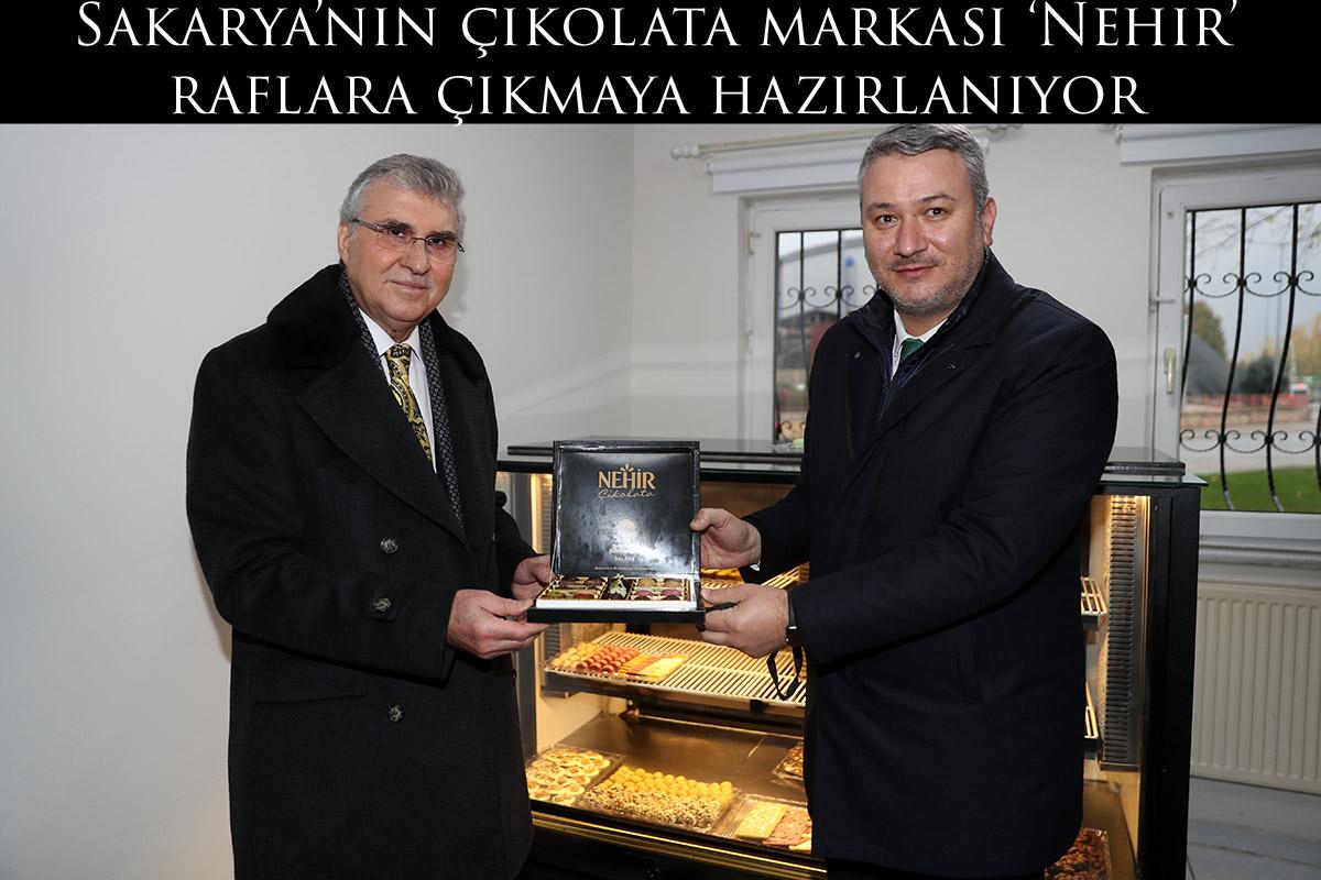 Sakarya’nın çikolata markası ‘Nehir’ raflara çıkmaya hazırlanıyor
