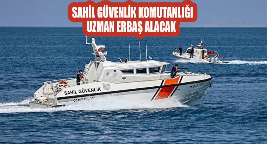 Sahil Güvenlik Komutanlığı uzman erbaş alacak  