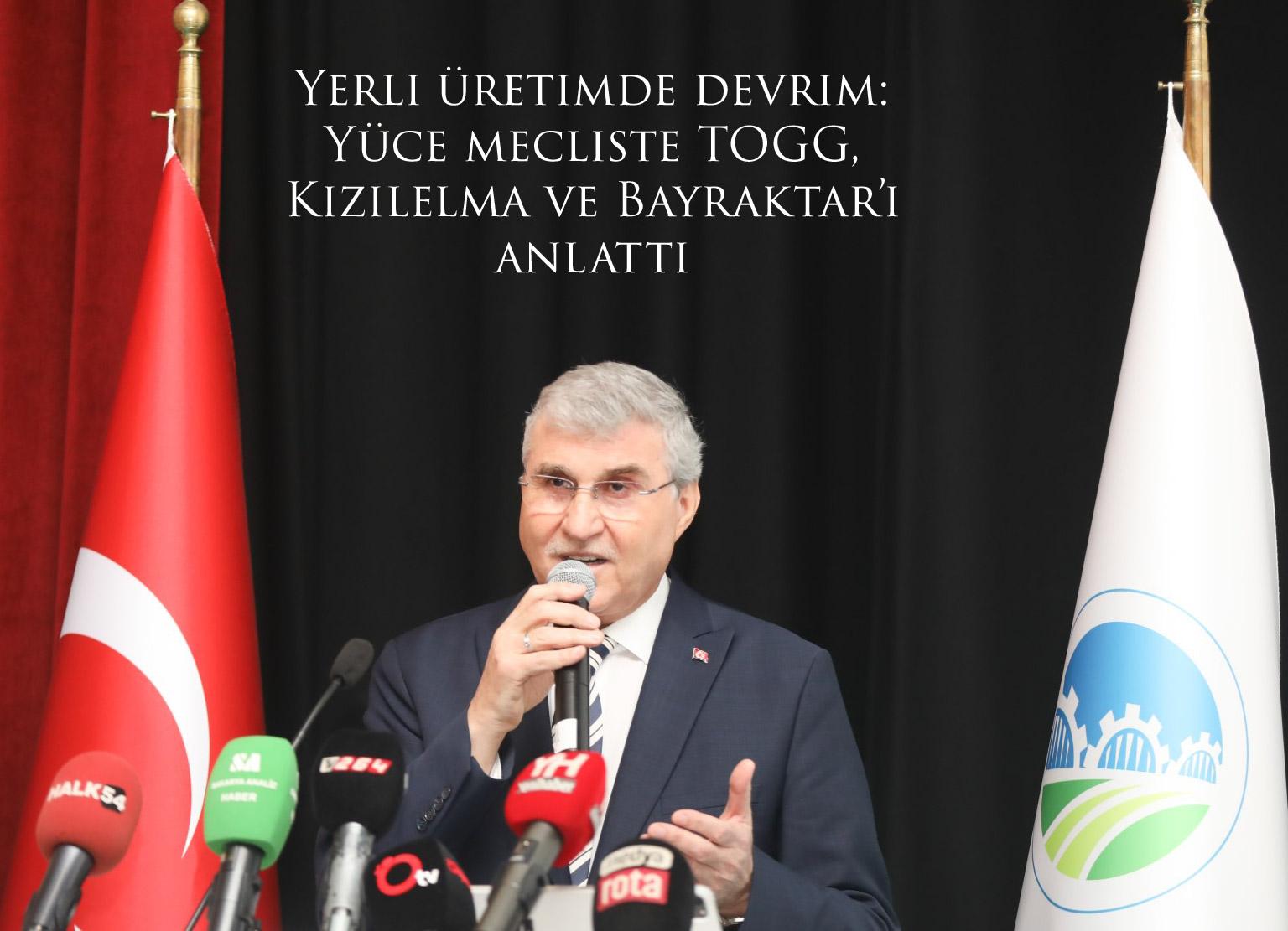 Yerli üretimde devrim: Yüce mecliste TOGG, Kızılelma ve Bayraktar’ı anlattı