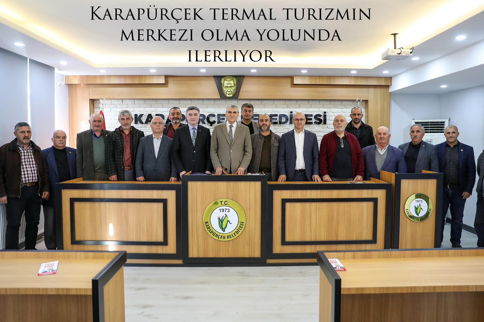 Karapürçek termal turizmin merkezi olma yolunda ilerliyor
