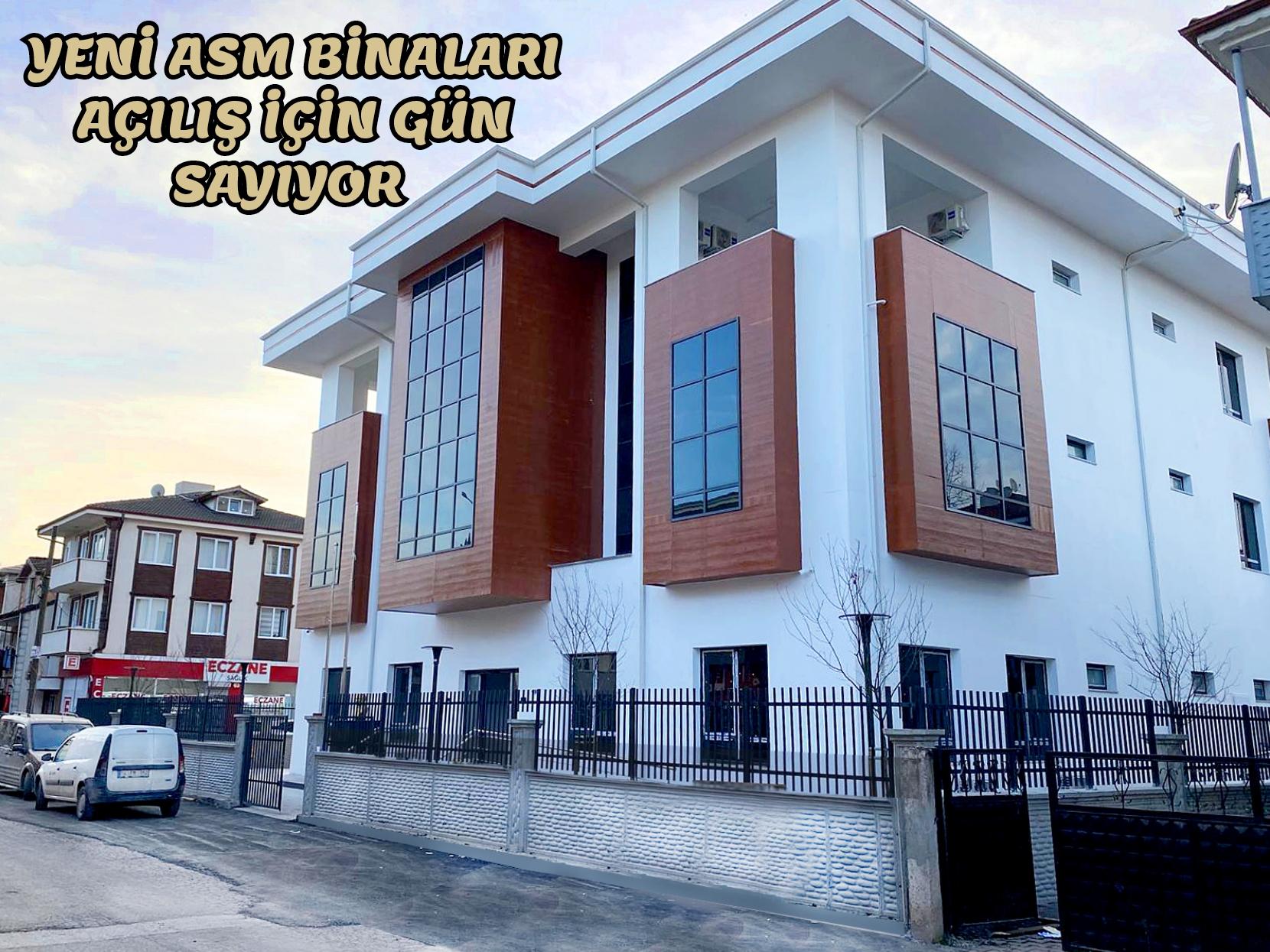 Yeni ASM binaları açılış için gün sayıyor