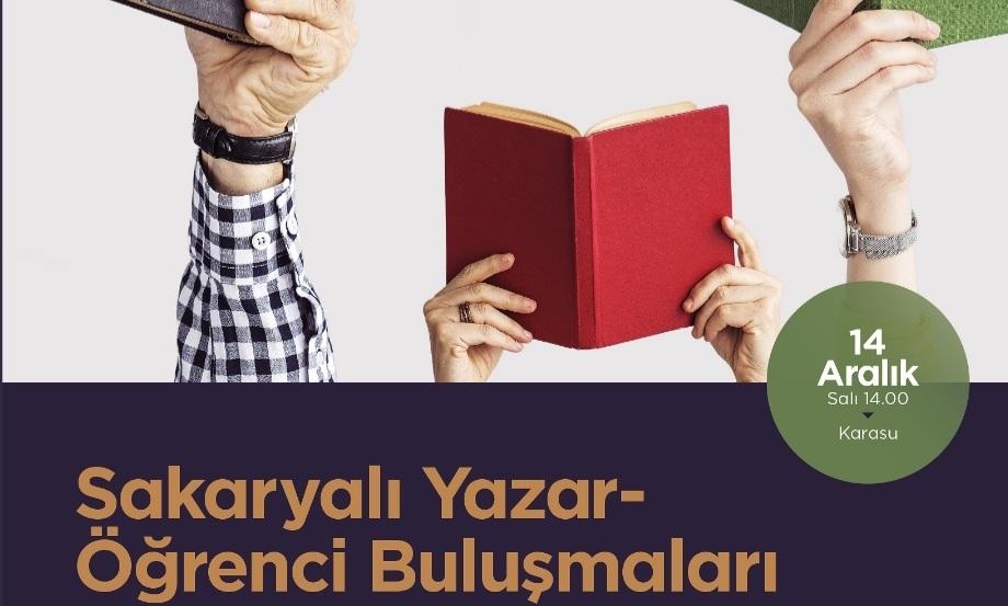Sakaryalı yazarlar Karasu’da öğrencilerle buluşacak