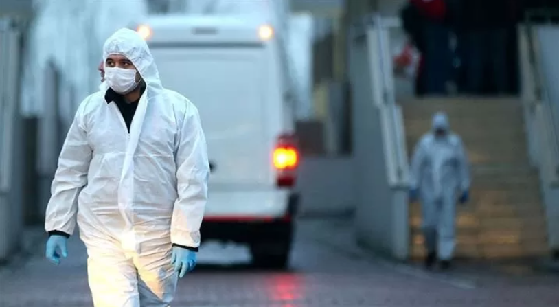 O ilçede 1126 kişi karantinada  