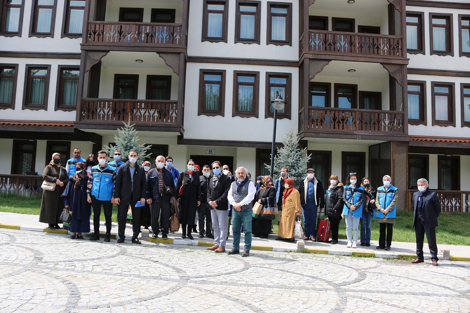 Sağlık İçin Kaplıca’ projesine tam kapanma nedeniyle ara verildi
