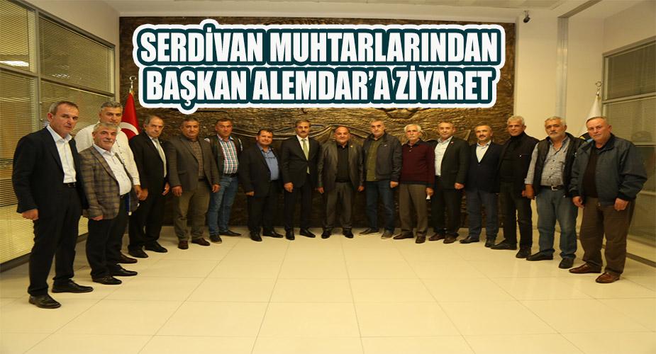 Serdivan Muhtarlarından Başkan Alemdar’a Ziyaret