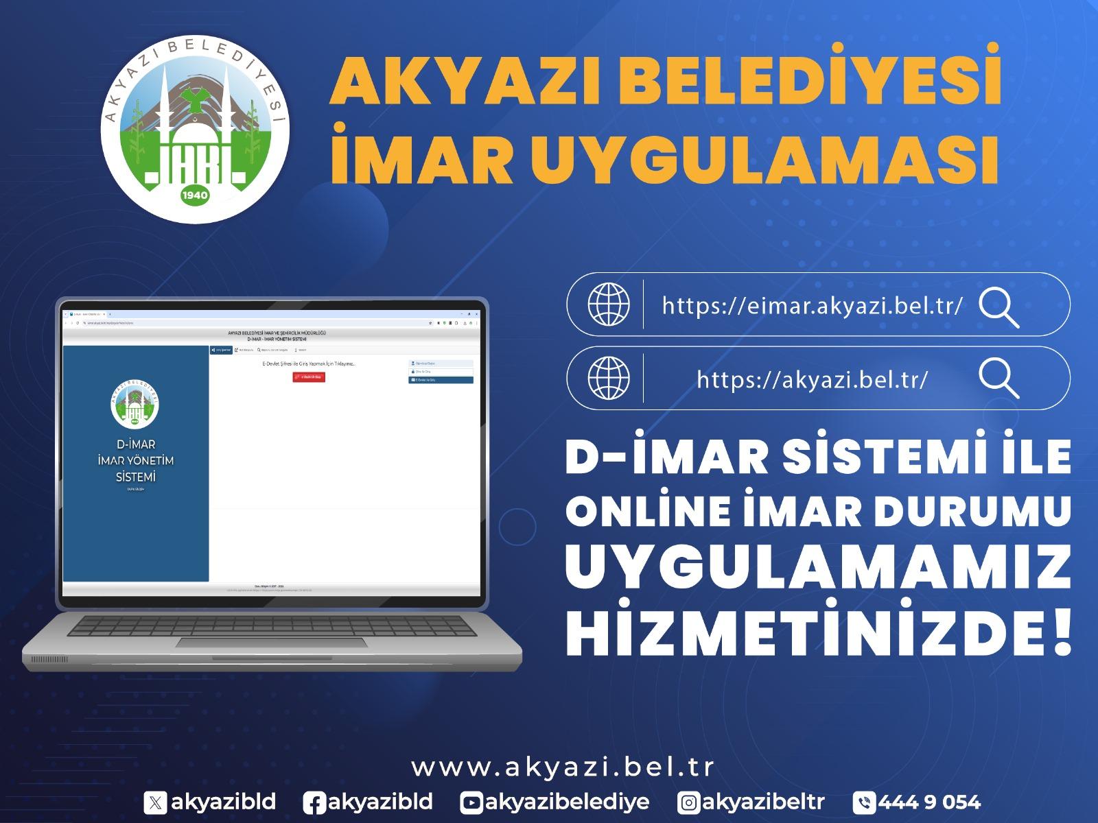 Akyazı Belediyesi’nde dijital imar dönemi başladı 