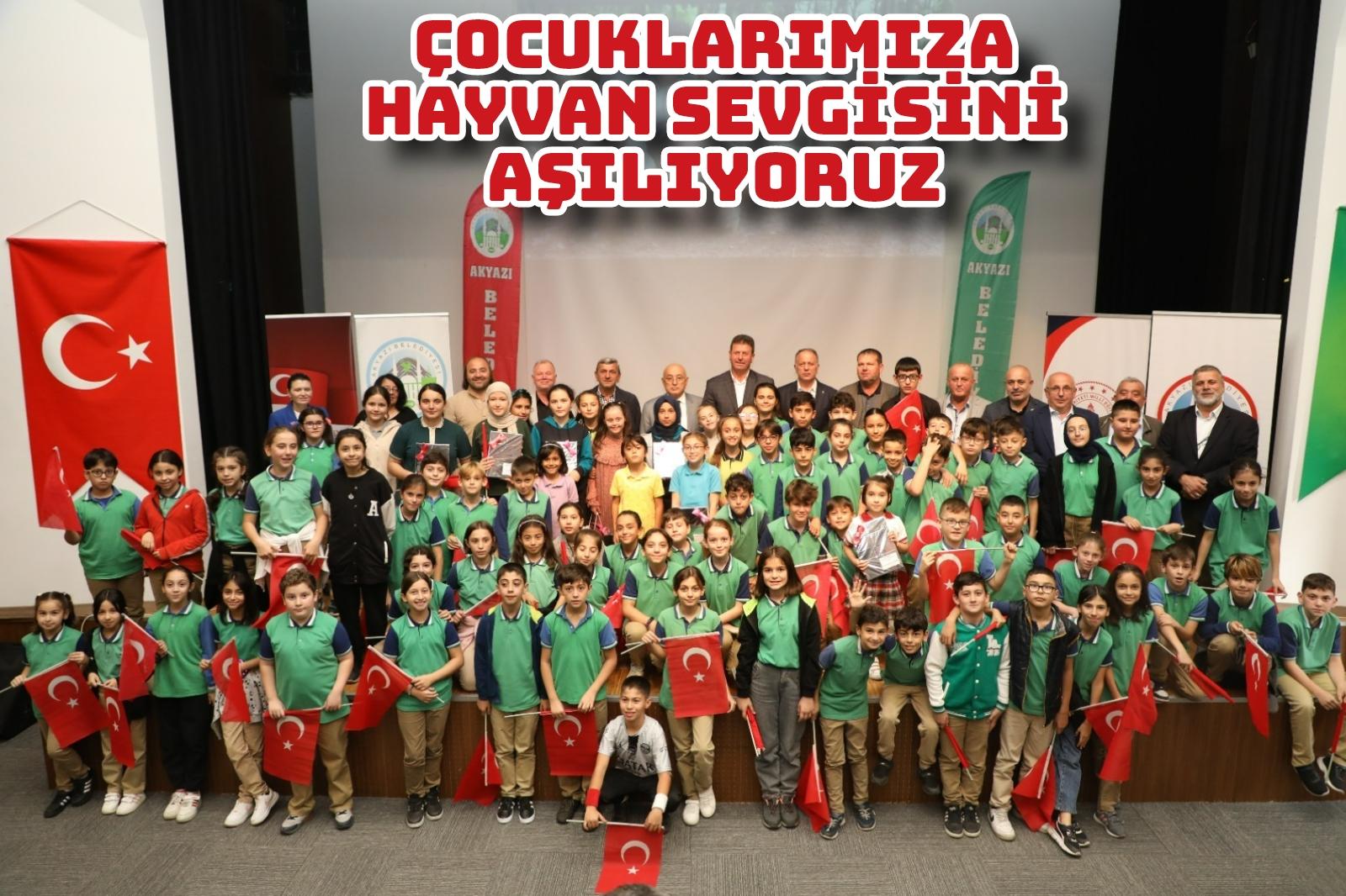 Çocuklarımıza hayvan sevgisini aşılıyoruz