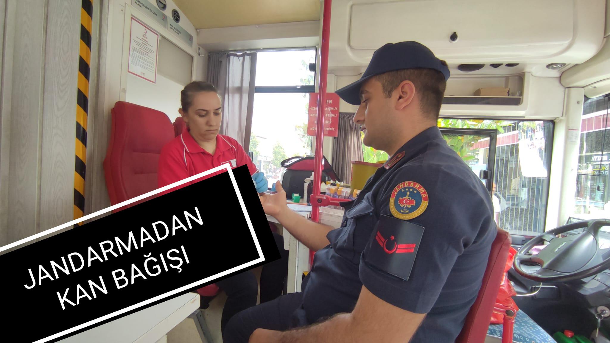 JANDARMADAN KAN BAĞIŞI