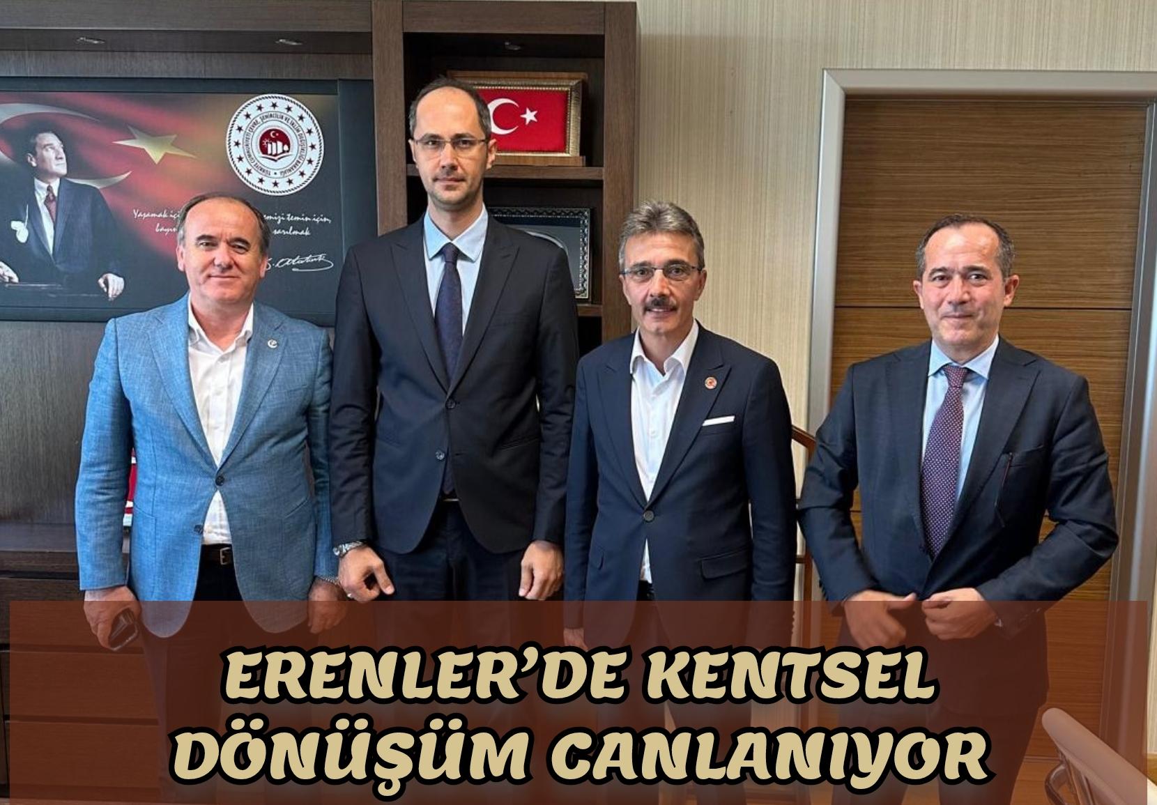 ERENLER’DE KENTSEL DÖNÜŞÜM CANLANIYOR