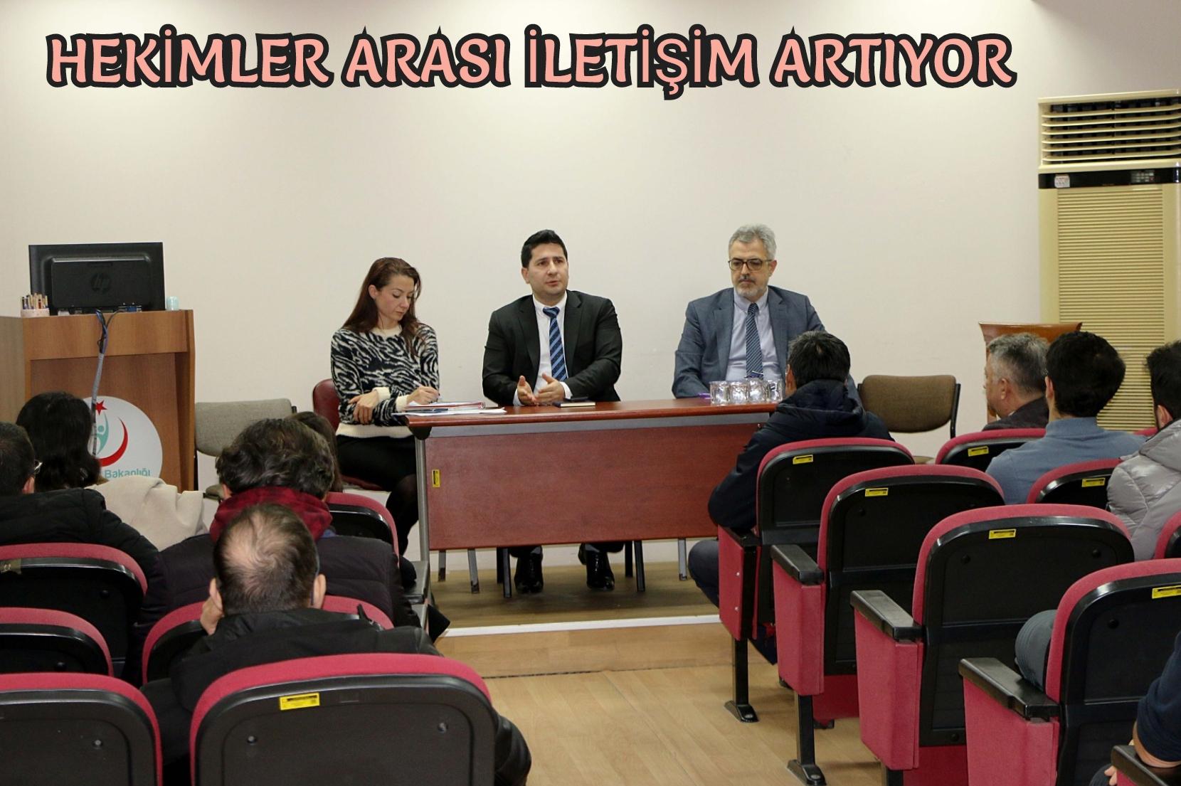 Hekimler arası iletişim artıyor