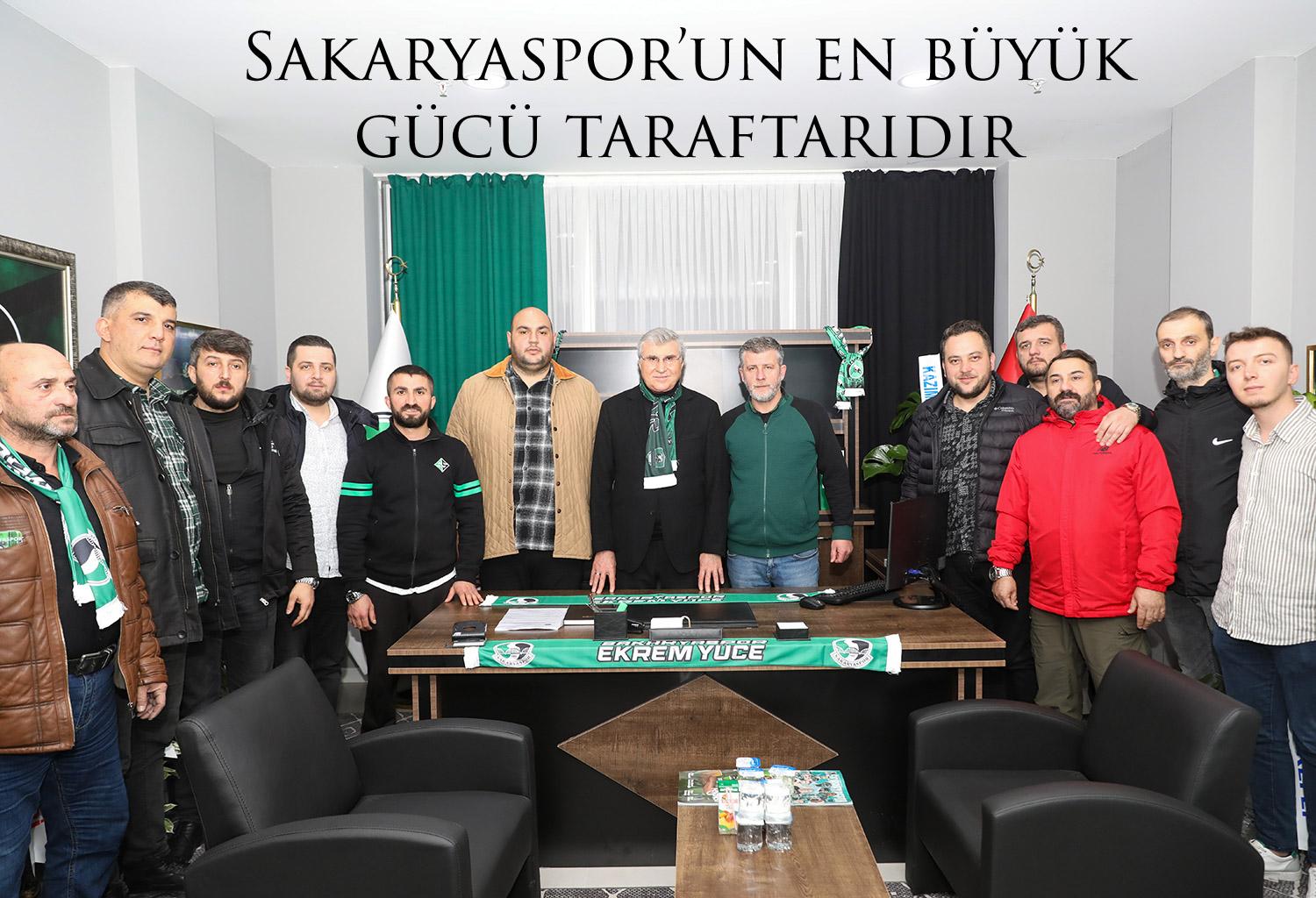 Sakaryaspor’un en büyük gücü taraftarıdır
