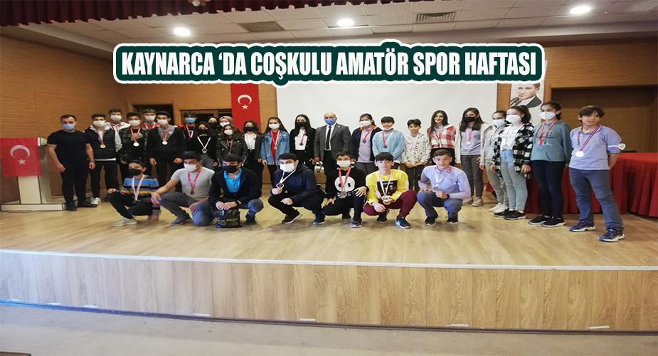 Kaynarca ‘da Coşkulu Amatör Spor Haftası
