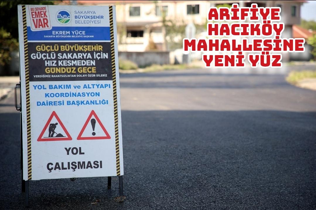Arifiye Hacıköy Mahallesine yeni yüz